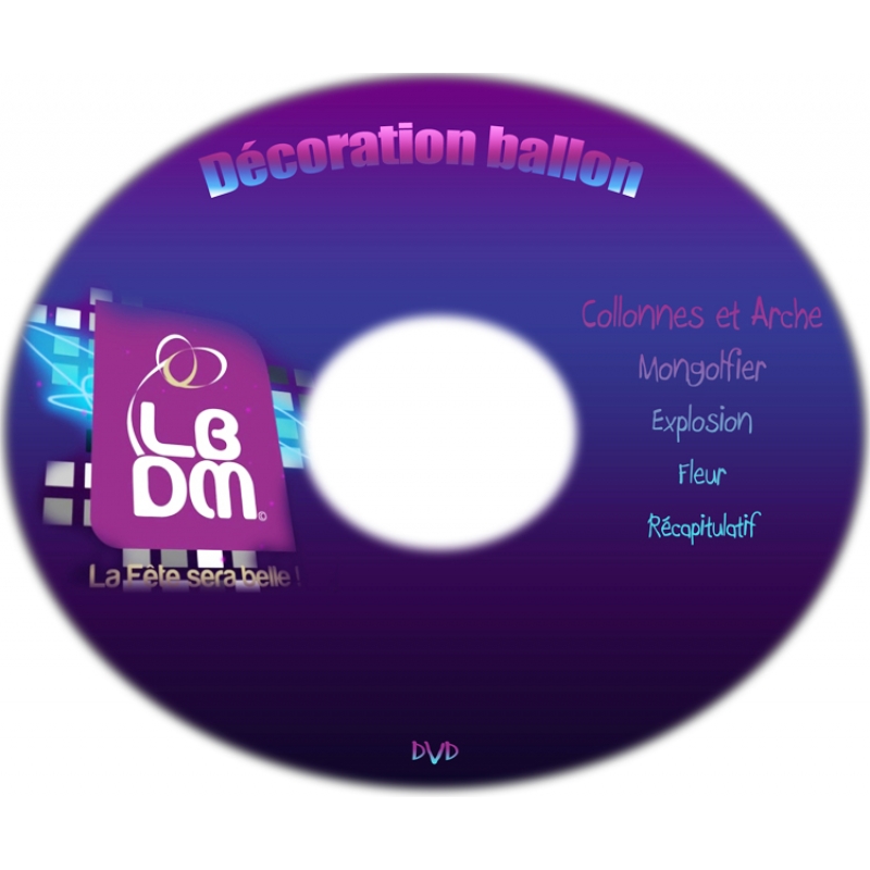 DVD explicatif pour la d�coration ballon