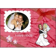 Etiquette bouteille mariage...