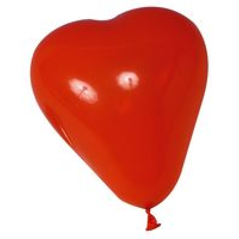 Ballons coeur par 100