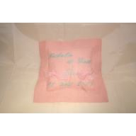 Coussin carr&eacute; personnalis&eacute;