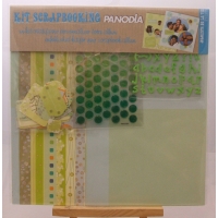 kit photo scrapbooking moments vie - un kit creatif pour personnaliser votre album. kit 6 pages illustr�s + accessoires