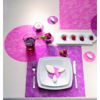 Set de table  non tiss� carr� - Dim. 40 x 40 cm - 
sachet de 6 sets     
QUALIT� SUP�RIEUR