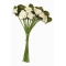 Sachet de 6 bouquets de 12 roses unies soit 72 fleurs. Disponible en 9 coloris