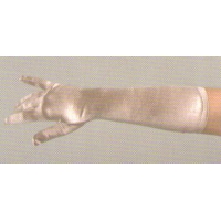 Gants satin mi-long