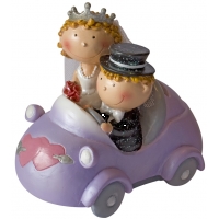 Mari�s kiss voiture tirelire d'une dimension de 12 cm
