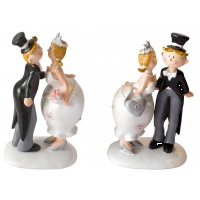 Mari�s kiss 2 mod�les assorti d'une dimensions de 12 cm 
