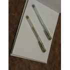 stylo or,argent et blanc