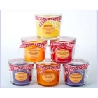 Bougie pot de confiture