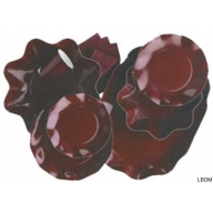 Assiettes carton plastifi�e aux choix 