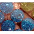 10 Bougies chauffe plat avec paillettes
