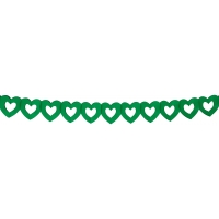 Guirlande c�ur et confettis - Longueur 3.60 m.
TRAITEMENT ANTI FEUX 