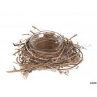 decor de table nature forme nid