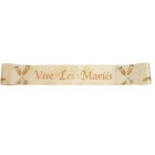 Banderole vive les mari�s