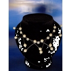collier mariage Palpitation + boucle d'oreille