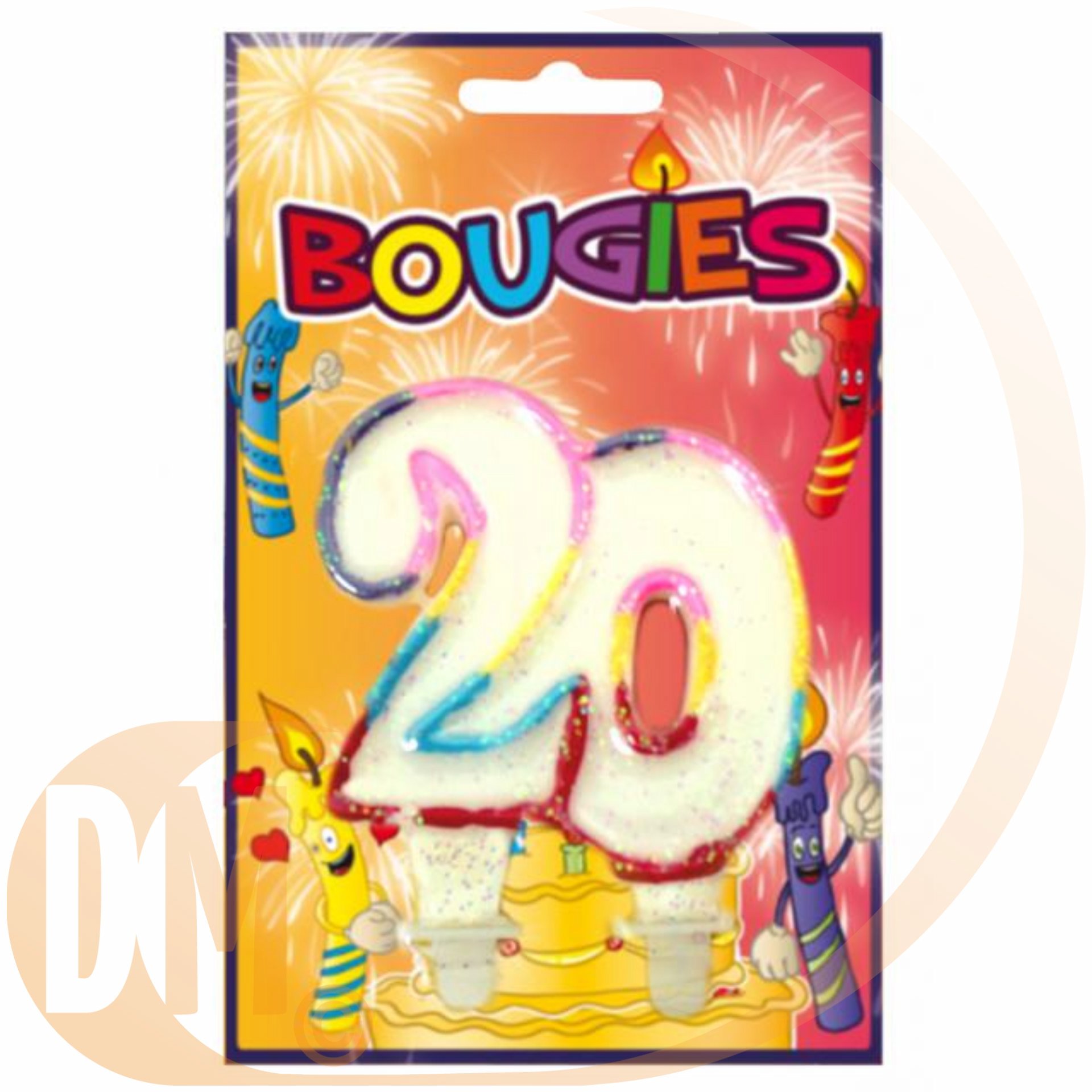 Bougie blister ans