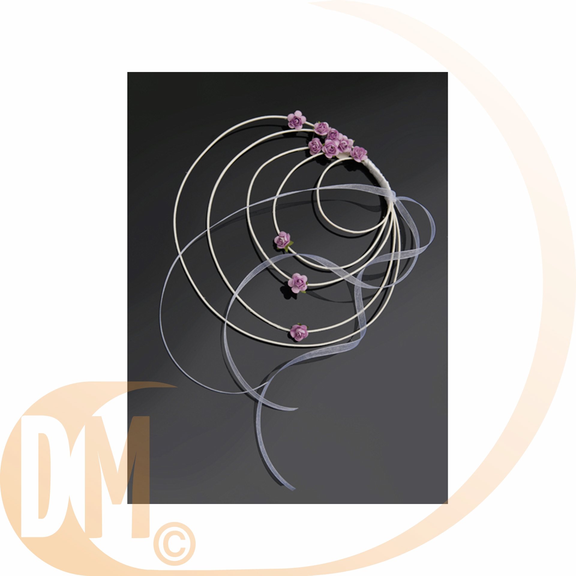 D�coration en rotin pour voiture de mariage