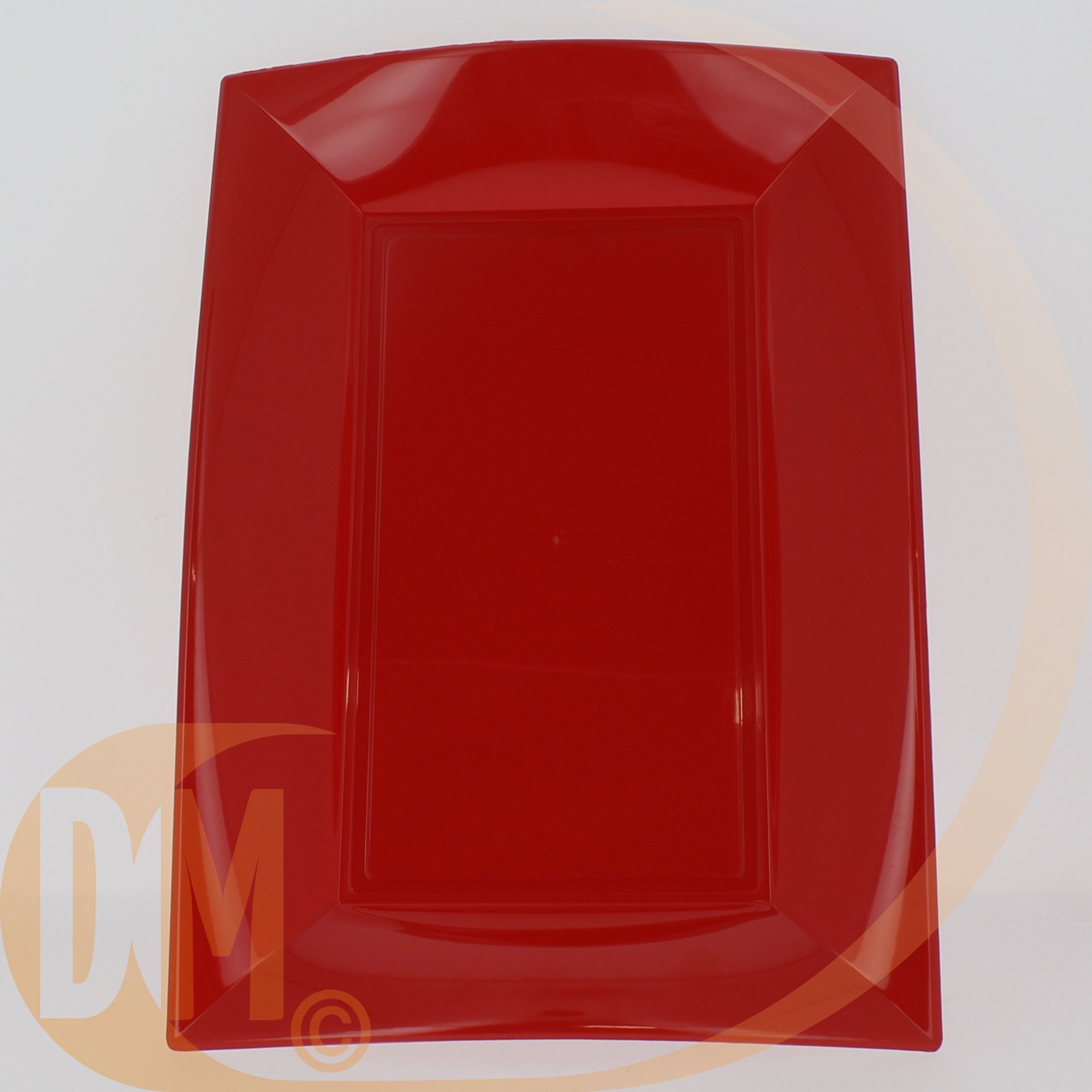 Assiette Rectangulaire Nice par 8
