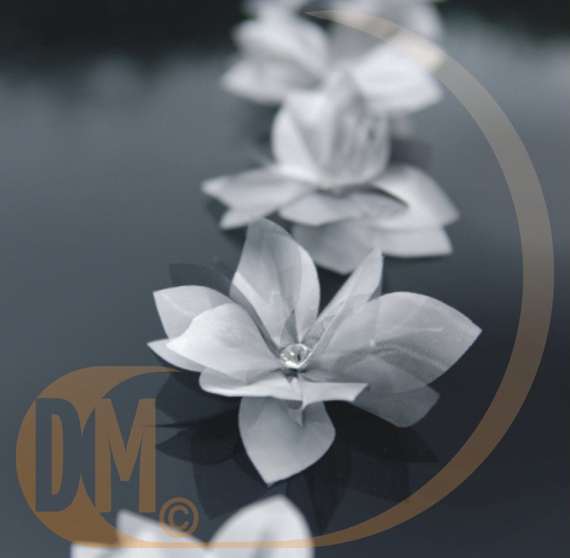 Fleurs adhésives pour voiture de mariage - Achat 