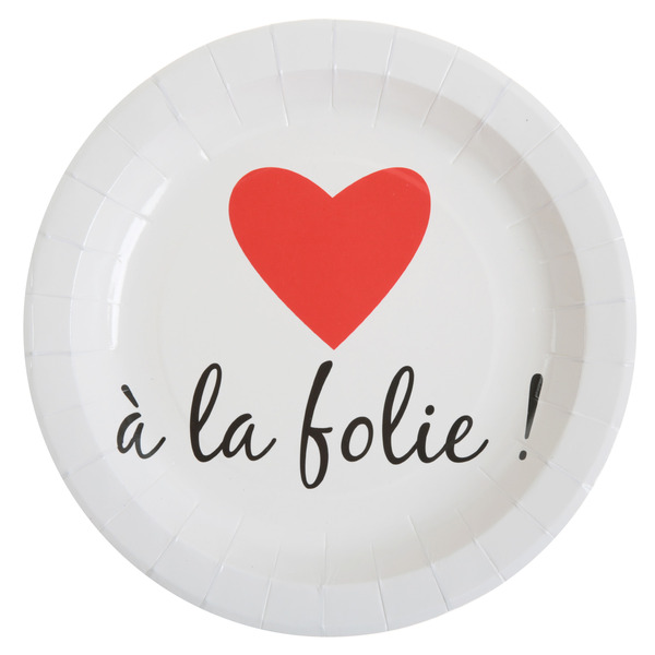 Assiette A la folie
