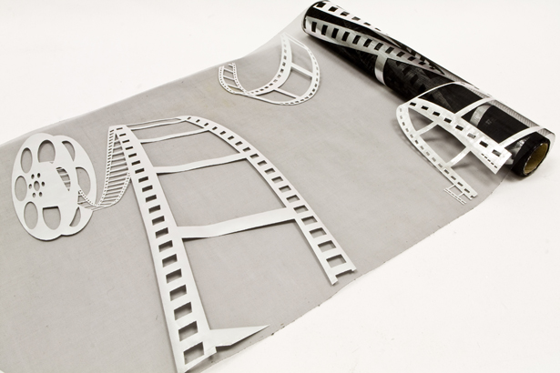 Chemin de table Organza Cinema