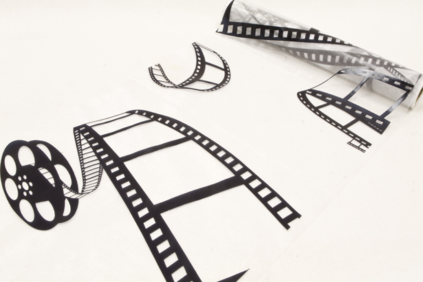 Chemin de table Organza Cinema