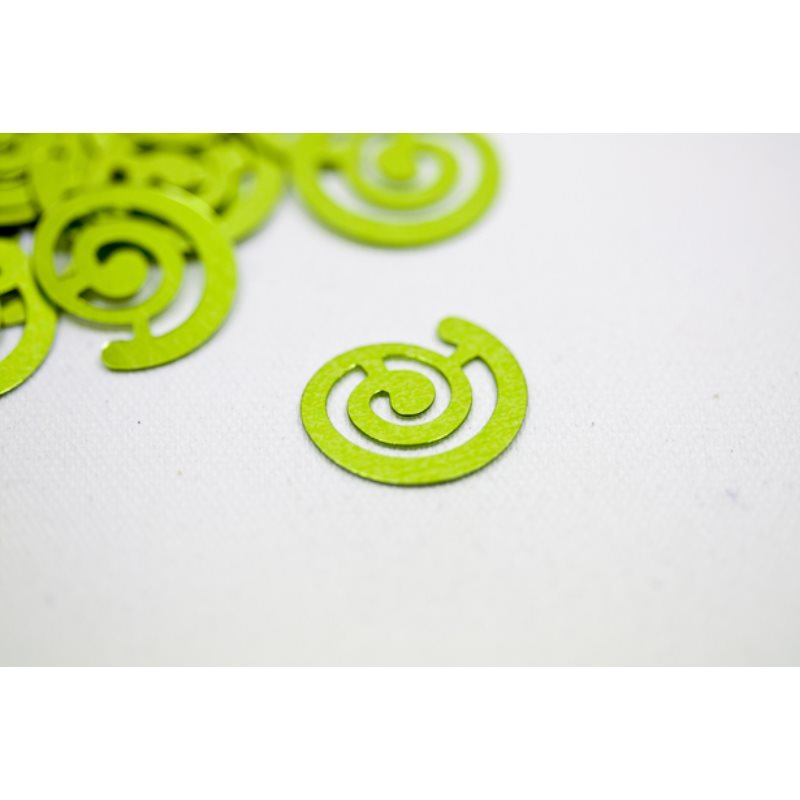Confettis de table spirale fantaisie