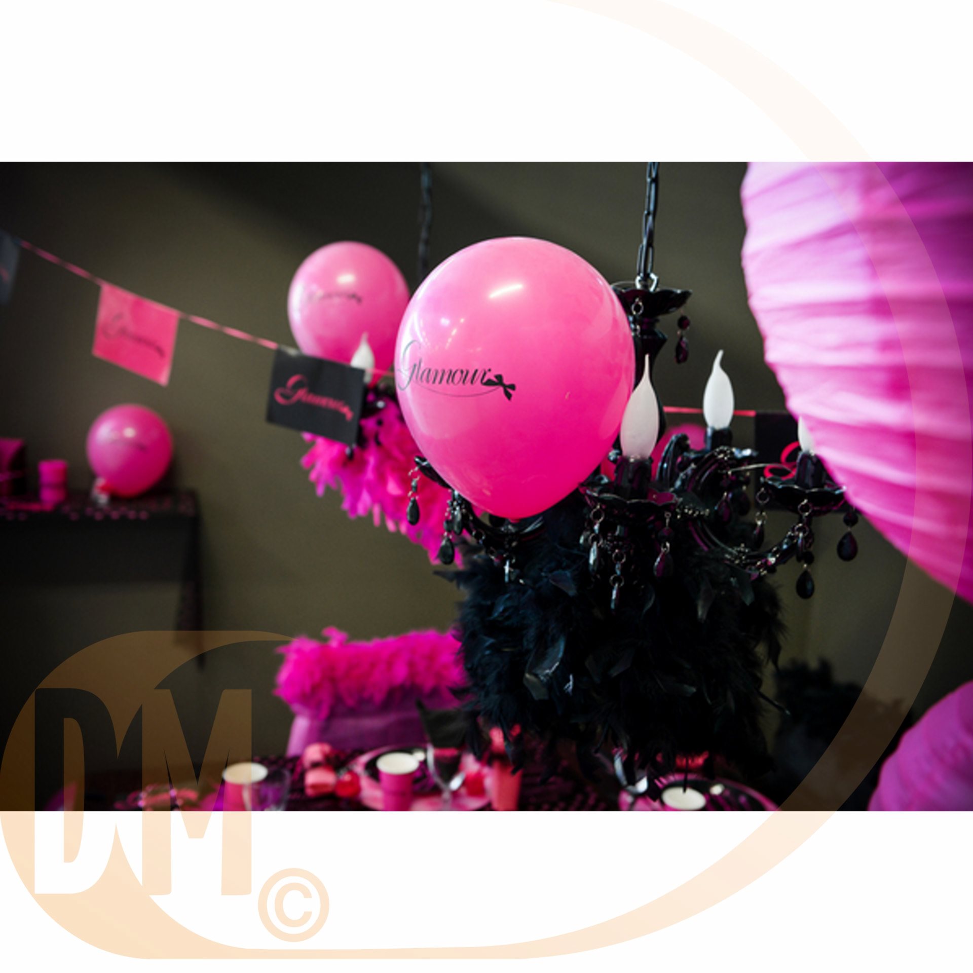Ballon Glamour par 8 