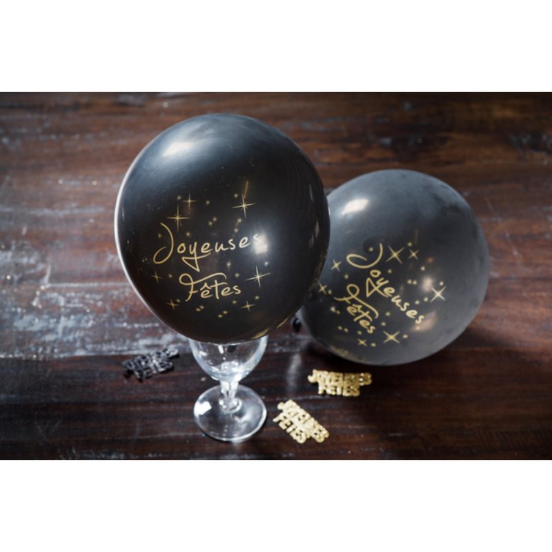 Ballon Joyeuses F�tes par 8 