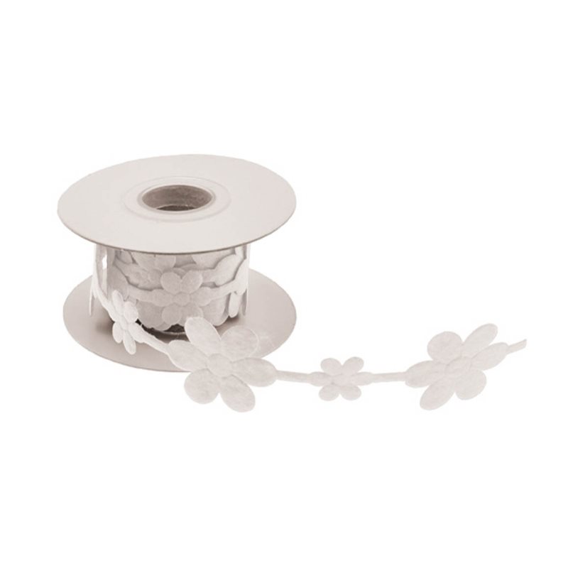 Ruban Feutrine Fleurs