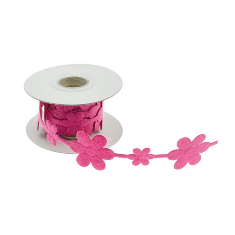 Ruban Feutrine Fleurs