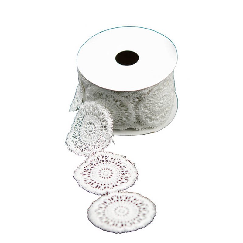 Ruban napperon dentelle coton