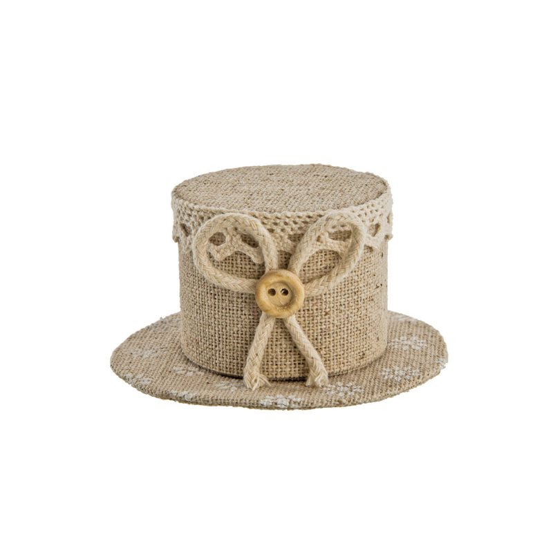 Contenant Lin en forme de Chapeau (4)