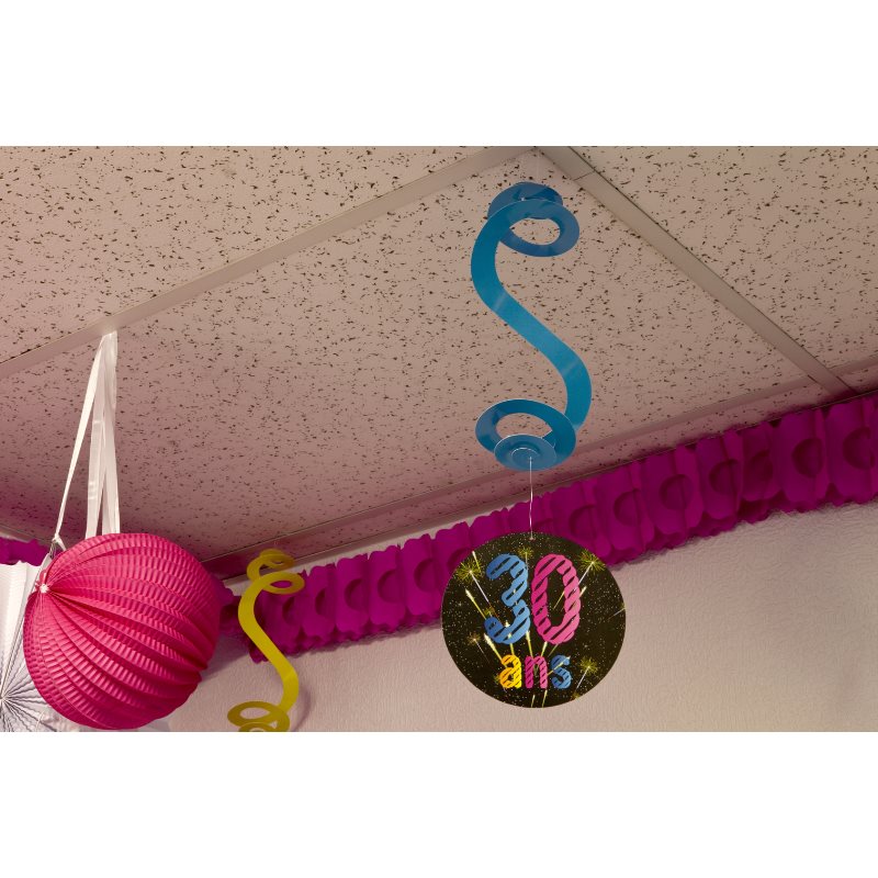 Suspension spirale anniversaire Chic