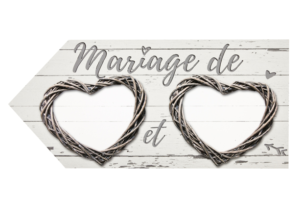 Fl�che directionnelle romantique