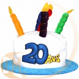 Chapeau anniversaire ans