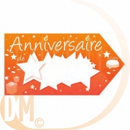 Fl�che signal�tique anniversaire