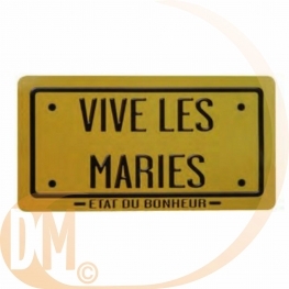 Panneau recto verso Married