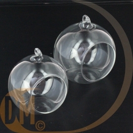 Boules verre ouverte