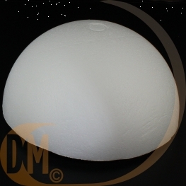 Demi sphere polystyrene