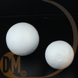 2 boules polystyrene