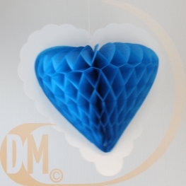 Coeur en papier alv�ol�