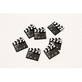 Clap de fin de film en bois (x25)