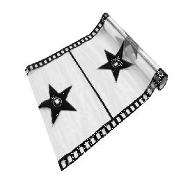 Chemin de table Organza Cinema