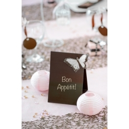 Marque-table uni par 6