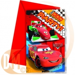 Carte invitation Cars