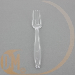 Fourchette lourde tr�s r�sistante jetable en pvc